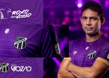 Roxo pelo Vozão: Ceará lança camisa após classificação para a Sul-Americana