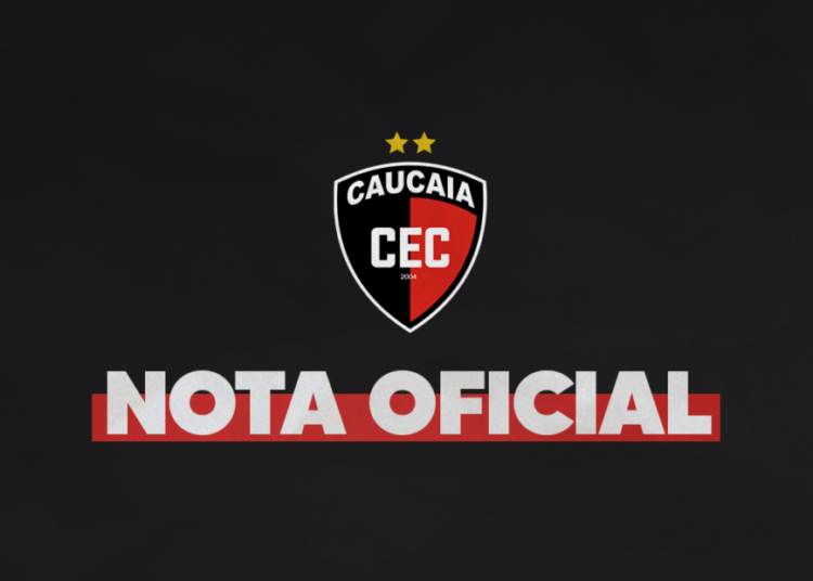 Caucaia revela crise financeira e possível desistência do Cearense e do Brasileirão; veja nota oficial