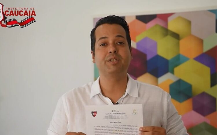 Prefeito Vitor Valim indica que não vai apoiar o Caucaia Esporte Clube
