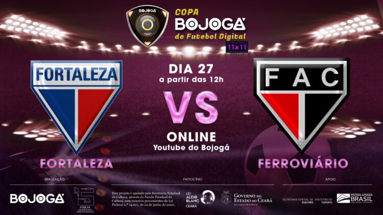 Times cearenses participam da Copa Bojogá de futebol digital