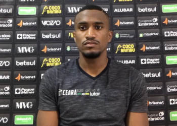 Atacante Saulo revela objetivos na Copa do Nordeste: “Quero ser artilheiro da competição”