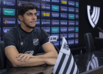 Em semana de clássico-rei, Richard destaca o crescimento do Ceará