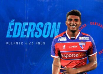 Fortaleza oficializa contratação por empréstimo do volante Éderson