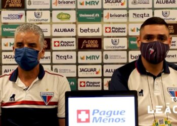 Auxiliar Luís Fernando Flores analisa desempenho do Fortaleza diante do Treze