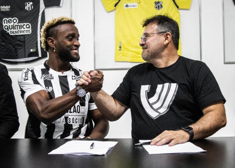 Steven Mendoza é regularizado no BID e já está liberado para estrear pelo Ceará