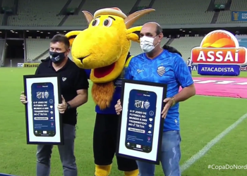 Jogo entre Ceará e CSA no TikTok supera 600 mil espectadores