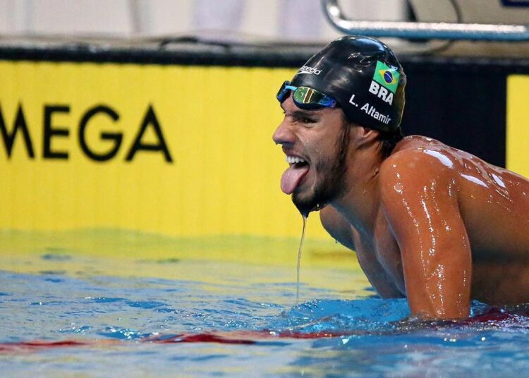Nadador Luiz Altamir garante vaga nos Jogos Olímpicos de Tóquio