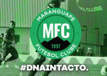 De cara nova: Maranguape FC confirma mudança e divulga novo escudo