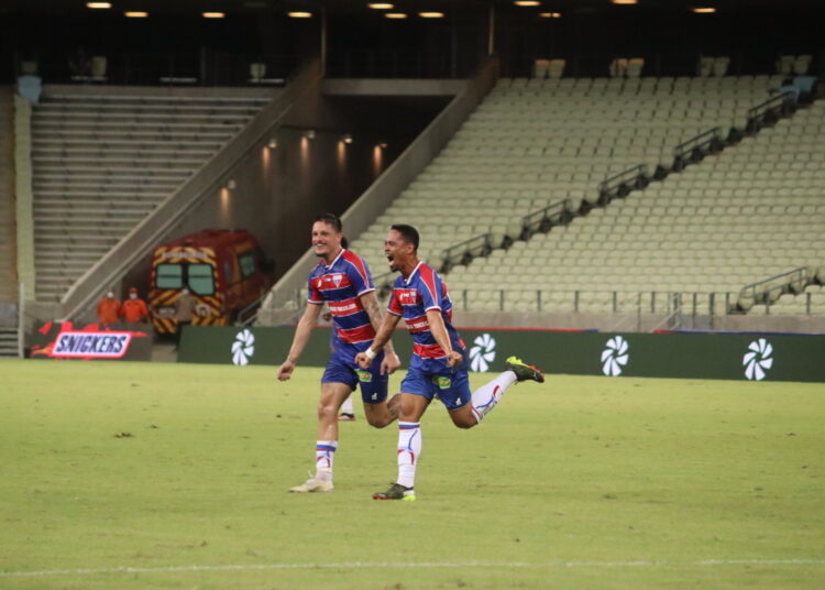 Yago Pikachu comemora gol de falta e analisa classificação do Fortaleza na Copa do Brasil