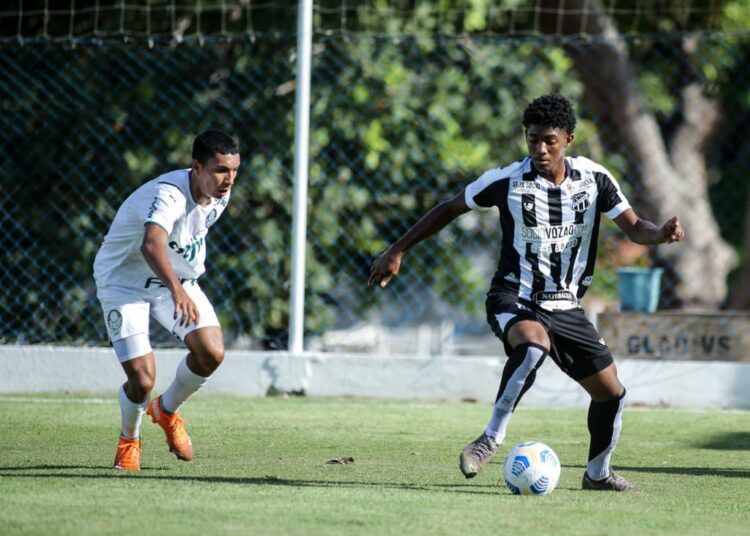 Ceará é goleado pelo Palmeiras e perde terceira seguida no Campeonato Brasileiro Sub-17