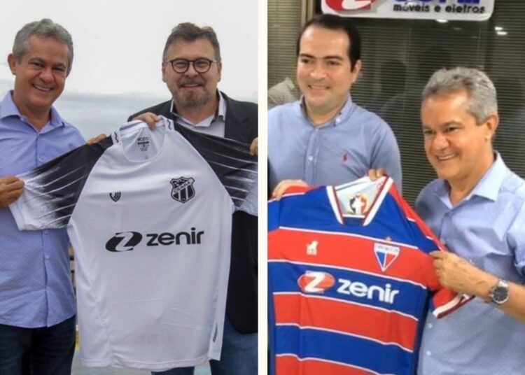 Na véspera do Clássico-Rei, Ceará e Fortaleza anunciam Zenir como nova patrocinadora máster