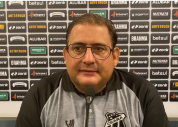 Guto destaca triunfo do Ceará contra o Grêmio: “Não vencemos qualquer equipe”
