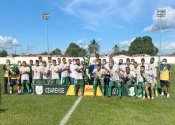 Título do Interior: Pacajus celebra conquista da Taça Padre Cícero 2021