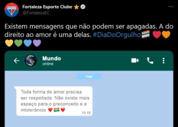Clubes cearenses se posicionam no dia internacional do orgulho LGBTQIA+