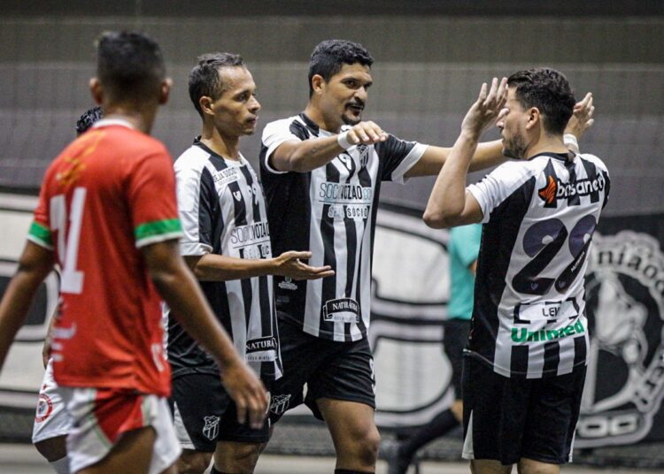Ceará goleia Tigres da Vila por 12 a 0 pelas quartas de final da Copa Estado de Futsal