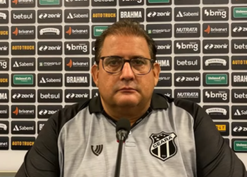 Após derrota do Ceará, Guto ameniza pressão: “estamos acostumados a passar por isso no futebol”