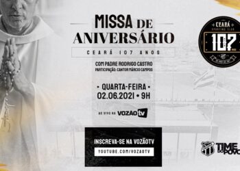 Ceará Sporting Club celebra 107 anos nesta quarta-feira (2); confira programação