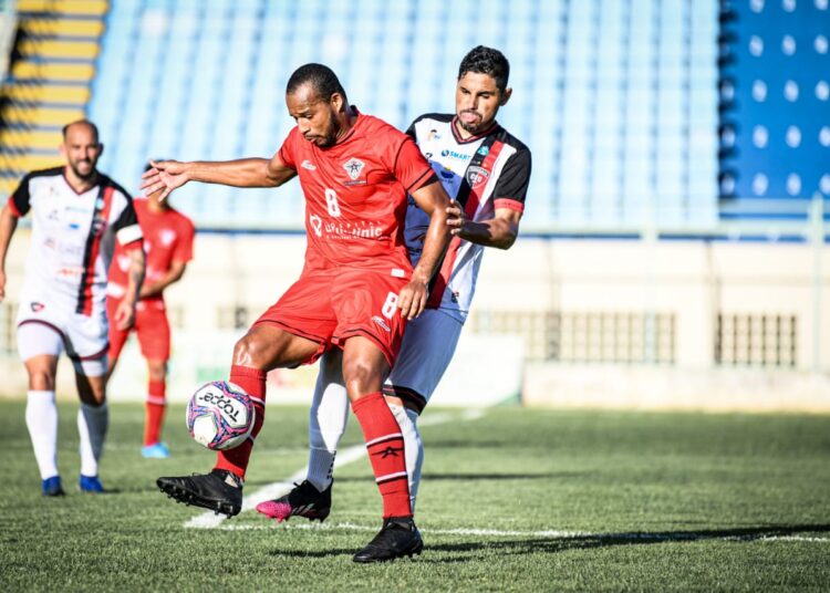 Olavio marca duas vezes, Atlético/CE goleia Caucaia e conquista primeira vitória na Série D