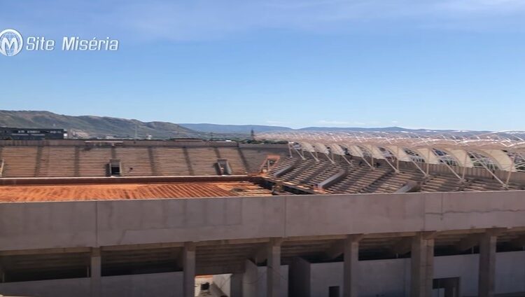 Obras da Arena Romeirão estão em estágio avançado; confira imagens