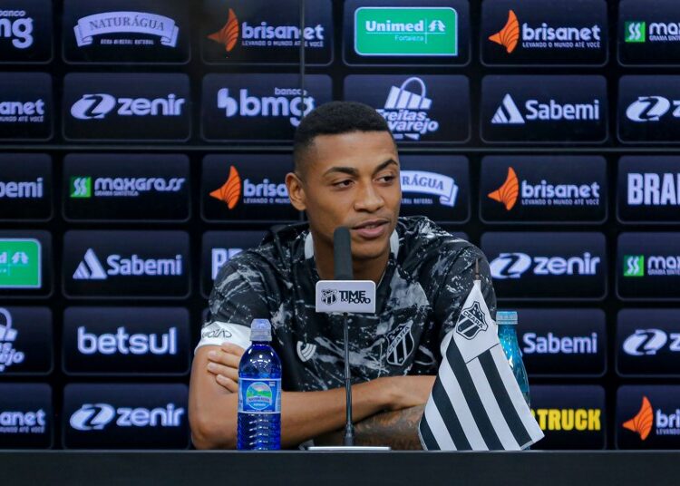 Wendson fala sobre ascensão meteórica até chegar ao Ceará: “está acontecendo tudo muito rápido”