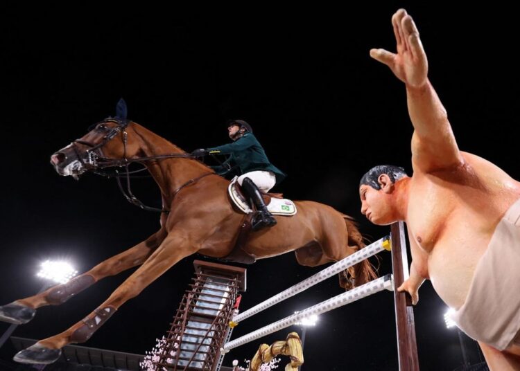“Cearense de coração”, Marlon Zanotelli comanda Brasil na classificação para a final do salto por equipes de hipismo