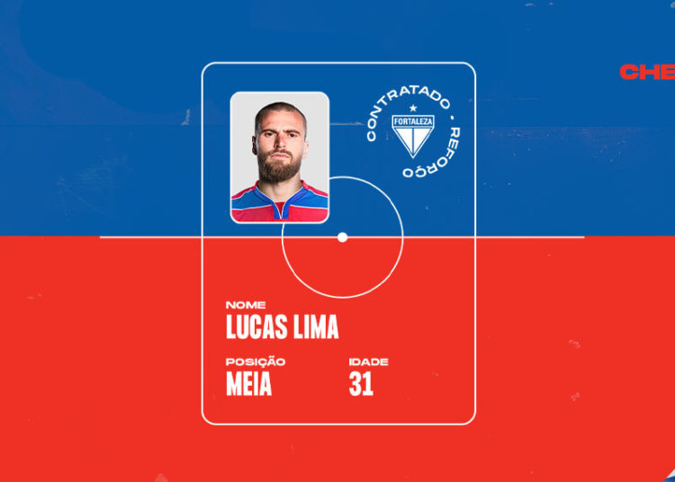 Fortaleza oficializa a contratação do meia Lucas Lima, do Palmeiras