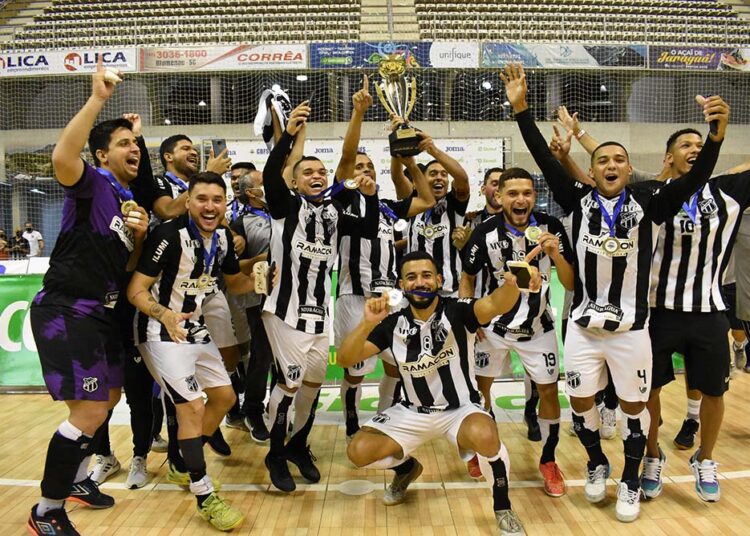 Ceará brilha, alcança título histórico e se afirma como nova potência do futsal brasileiro