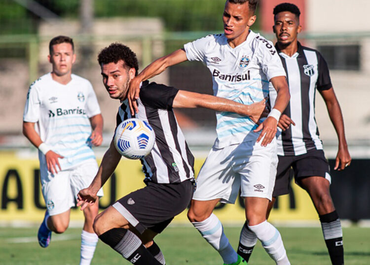 Ceará é goleado pelo Grêmio e dá adeus ao sonho do bi no Brasileiro de Aspirantes