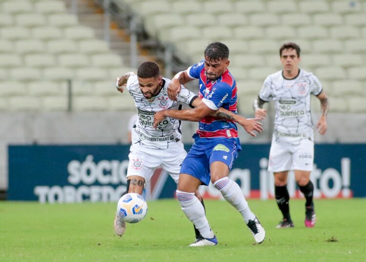 CBF informa mudança de horário na partida entre Corinthians e Fortaleza