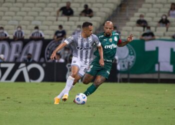 Ceará pressiona, mas é derrotado pelo Palmeiras em jogo atrasado do Brasileirão
