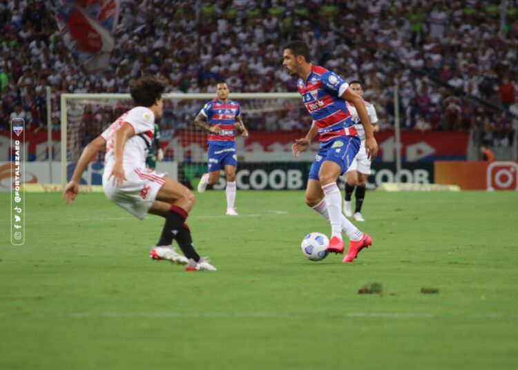 Fortaleza sofre gol nos acréscimos e fica no 1 a 1 contra o São Paulo
