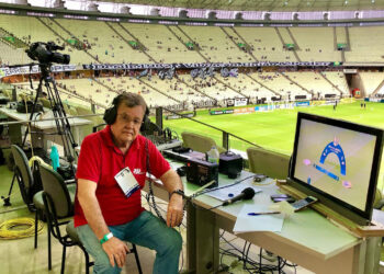 Aos 84 anos, narrador Gomes Farias fala sobre aposentadoria e revela: “já vesti a camisa do Fortaleza”