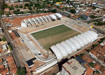 Arena Romeirão tem 90% das obras concluídas; expectativa de conclusão é até o primeiro trimestre de 2022