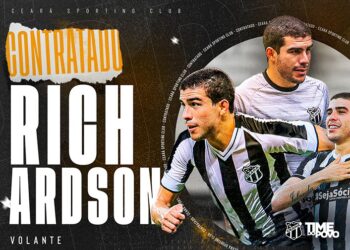 Ceará oficializa retorno de Richardson com vínculo até fim de 2024