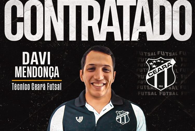 Davi Mendonça é o novo técnico da equipe de futsal do Ceará