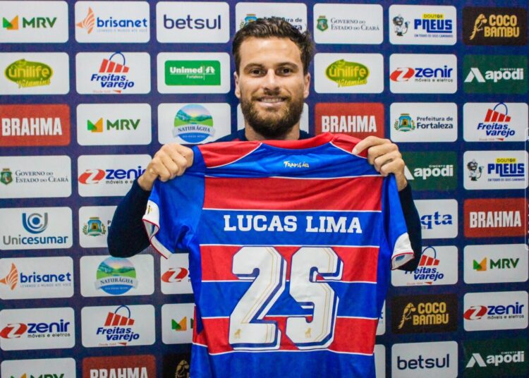 Fortaleza anuncia renovação de contrato com o meia Lucas Lima