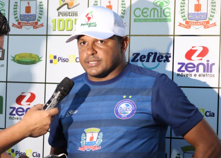 Goleada contra o Atlético Cearense é resultado de um bom desempenho e um bom resultado, afirma o técnico do Iguatu, Washington Luiz