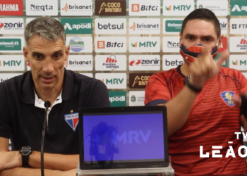 Vojvoda vê desempenho “correto” do Fortaleza e fala sobre Max: “Mostrou segurança”