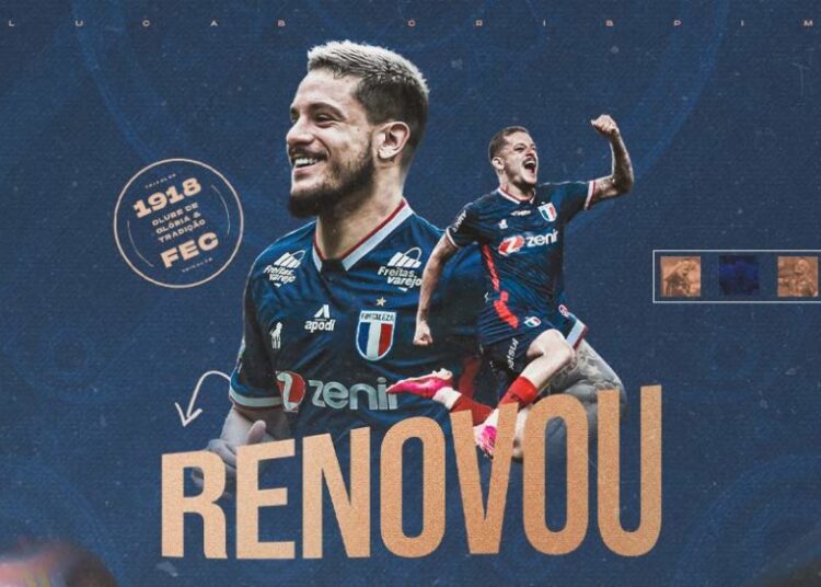 Fortaleza amplia contrato de Lucas Crispim até 2023