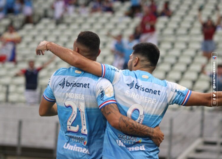 Romero e Moisés decidem e Fortaleza derrota o Bahia na Arena Castelão