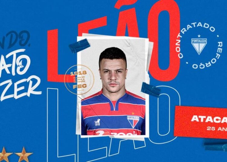 Fortaleza oficializa contratação de Renato Kayzer; atacante custou R$6mi ao Leão