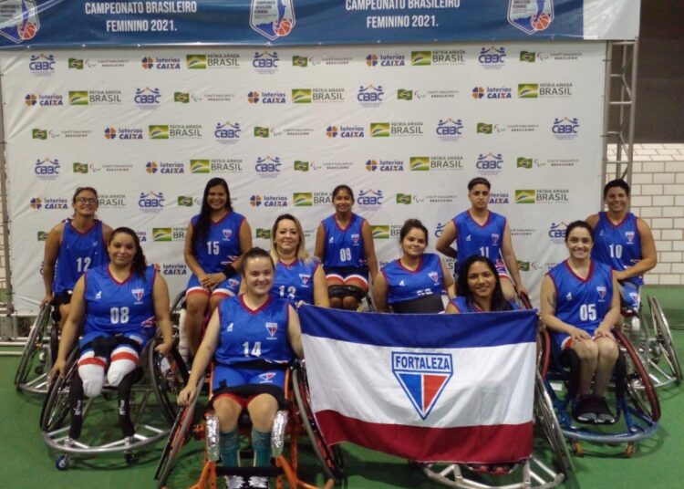 Quatro jogadoras do Fortaleza são convocadas pela Seleção Brasileira de Basquete em cadeiras de rodas; treinador também é selecionado