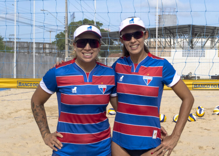 Buscando expandir a marca para outros esportes, Fortaleza fecha parceria com Rebecca e Talita, do vôlei de praia