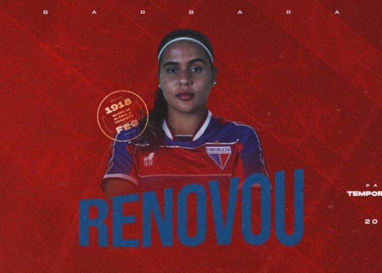Fortaleza estende contrato de meia Bárbara