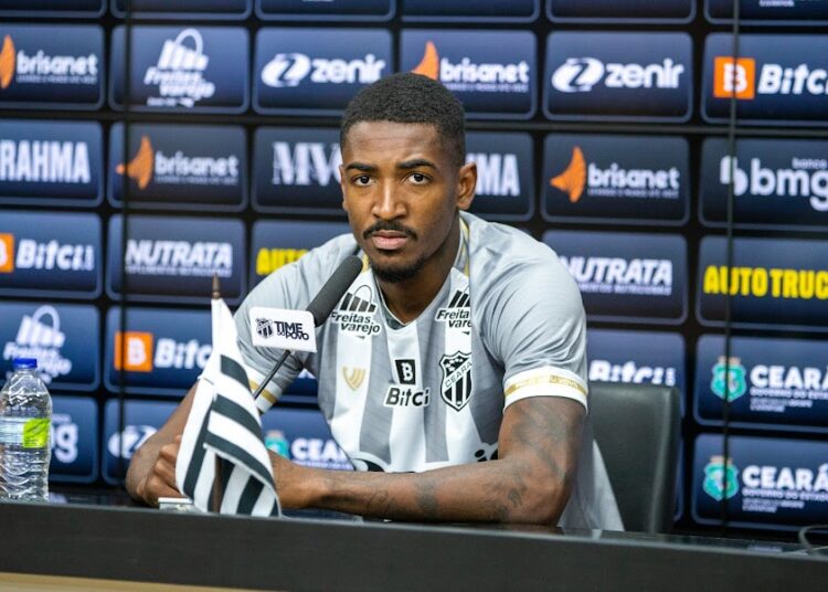 Com apenas nove partidas disputadas, Gabriel Santos não faz mais parte do Ceará