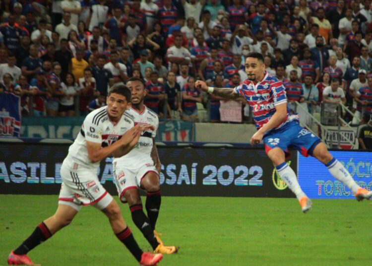 Pikachu marca golaço, mas Fortaleza fica apenas no empate com o São Paulo