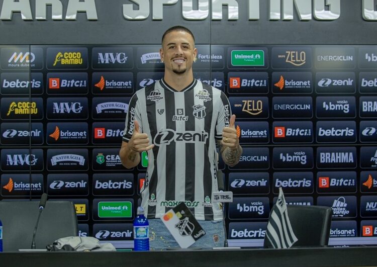Apresentado, Matheus Peixoto afirma que está preparado para estrear e pontua: “Eu escolhi o Ceará”