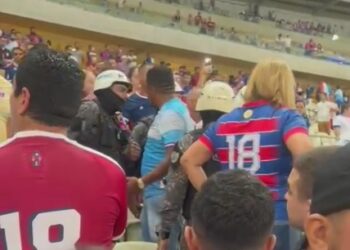 Em nota, Polícia Militar nega que tenha ocorrido caso de racismo com torcedor do Fortaleza na Arena Castelão