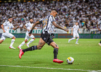 Em jogo equilibrado do início ao fim, Ceará fica no empate com o Atlético/MG na Arena Castelão